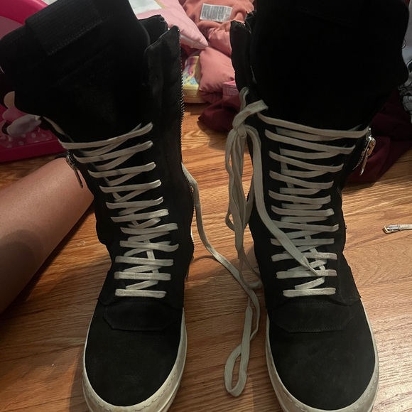 Rick Owens Cargo Boots size 40 men - Picture 3 of 6